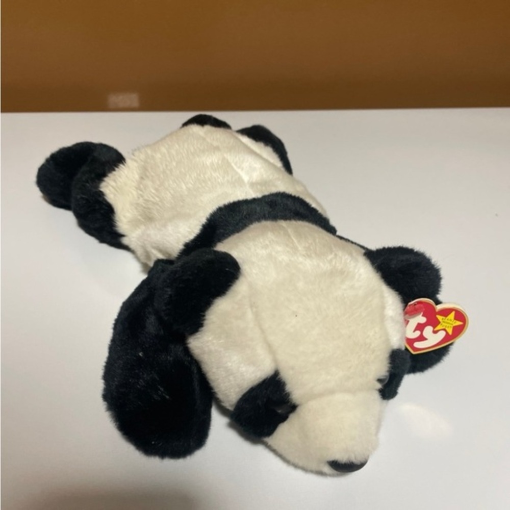 TY Beanie Baby Peking Panda Plush